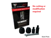 Vortex Racing 10-15 Yamaha FZ8 Fazer8 V3 2.0 Frame Slider Kit- No Cut