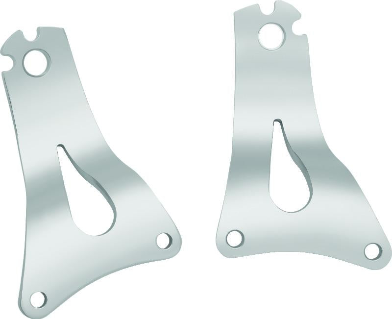 Kuryakyn Fixed Mounts Multi-Purpose Driver & Passenger Backrest 14 and Up Touring Models Chrome