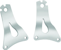 Kuryakyn Fixed Mounts Multi-Purpose Driver & Passenger Backrest 14 and Up Touring Models Chrome