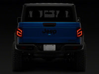 Raxiom 20-23 Jeep Gladiator JT Axial Series LED Tail Lights- Black Housing (Smoked Lens)