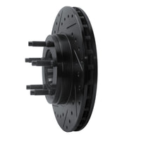 R1 Concepts R1 1995-1997 Ford Ranger (USA/Canada) Front Left Drilled & Slotted Black Brake Rotor