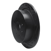 R1 Concepts R1 14-20 Peugeot 2008 (Mexico) Rear Right Drilled & Slotted Black Brake Rotor