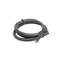 Snow Performance Snow 10AN Braided Stainless PTFE Hose - 5ft (Black)