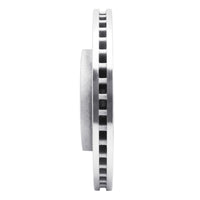 R1 Concepts R1 11-22 Dodge Durango Front Left Drilled & Slotted Silver Brake Rotor