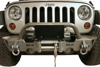 Tuffy Products Tuffy Flip-up License Plate Holder For Winch Roller Fairlead 01Black