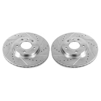 PowerStop Power Stop 17-19 Buick LaCrosse Front Evolution Drilled & Slotted Rotors - Pair