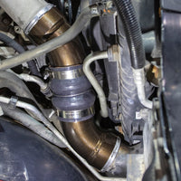 Wehrli 06-10 Chevrolet 6.6L LBZ/LMM Duramax Passenger Side 3.5in Intercooler Pipe - Flat Black
