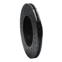 R1 Concepts R1 90-05 Buick Skylark Front Right Drilled & Slotted Black Brake Rotor