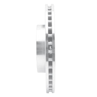 R1 Concepts R1 13-25 Cadillac ATS Front Right Drilled & Slotted Silver Brake Rotor
