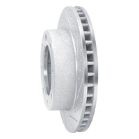 R1 Concepts R1 76-79 Ford F-250 4WD (Excl Super Duty) Front Right Drilled & Slotted Silver Brake Rotor