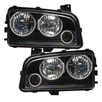 ORACLE Lighting Oracle 05-10 Dodge Charger SMD HL (Non-HID) - Triple Halo - ColorSHIFT w/o Controller