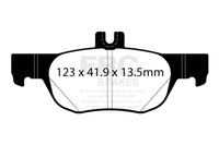 EBC 2020+ Mazda CX-30 2.5L Yellowstuff Rear Brake Pads