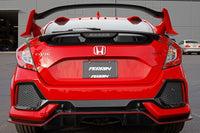 Perrin Performance PERRIN 17-21 Honda Civic Si/Type R/Touring/Hatchback Tow Hook Kit Rear - Red