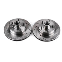 PowerStop Power Stop 91-96 Buick Roadmaster Front Evolution Drilled & Slotted Rotors - Pair