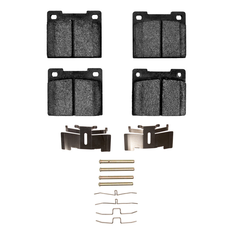 R1 Concepts R1 71-73 Plymouth CRICKET Front Optimum OE Pads & Hardware Kit