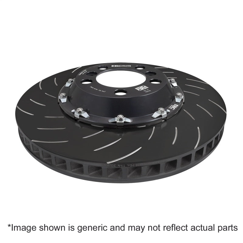 EBC Racing 2020+ Chevrolet Corvette Stingray 6.2L (w/Z51 Perf Package) 2 Piece SG Racing Rear Rotors