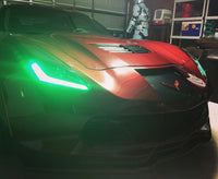 ORACLE Lighting Oracle Chevy Corvette C7 14-19 Dynamic DRL w/ Switchback Turn Signals - - Dynamic