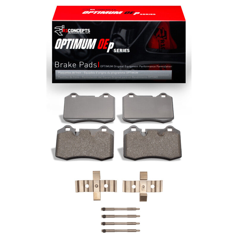 R1 Concepts R1 2007-2019 Maserati GranTurismo Rear R1 Optimum OE Pads & Hardware Kit