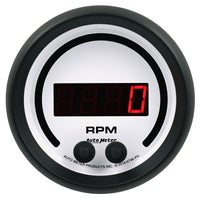 Autometer 85.7mm White 0-16K RPM Tachometer Phantom Elite Digital Gauge