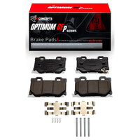 R1 Concepts R1 2008-2025 Infiniti FX50 Rear R1 Optimum OE Pads & Hardware Kit
