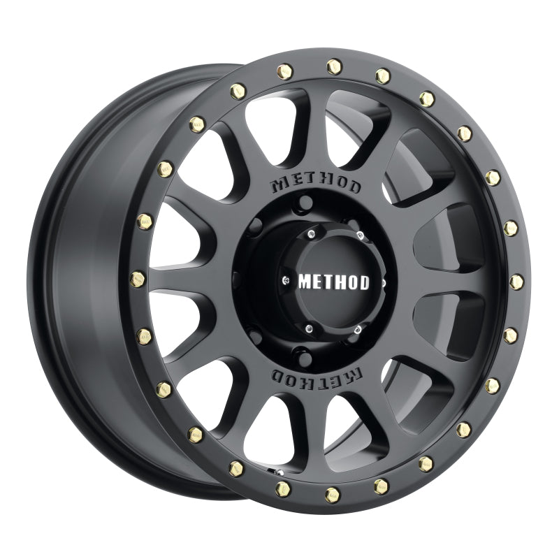 Method Wheels Method MR305 NV 18x9 -12mm Offset 8x6.5 130.81mm CB Matte Black Wheel
