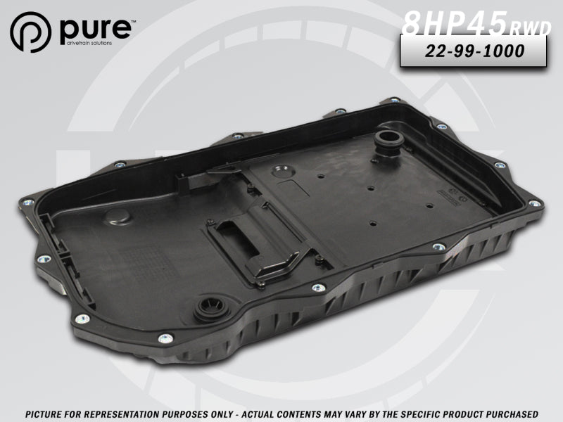 Pure Drivetrain Solutions Pure Drivetrain 8HP45 Transmission Pan - RWD