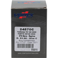Vertex Pistons Vertex Piston 2023 Fantic Motor XE 125 125cc Cast Replica Piston Kit