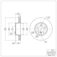 DFC 04-10 BMW 528i Front Brake Rotor