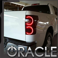 ORACLE Lighting Oracle Toyota Tundra 07-13 LED Tail Light Halo Kit - Red