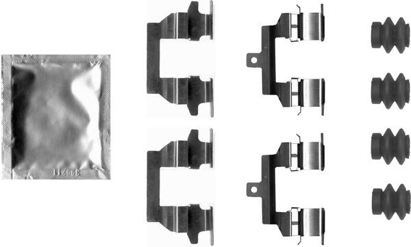 TEXTAR 82549800 Brake Pad Fitting Kit