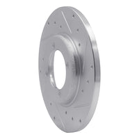 R1 Concepts R1 78-83 Dodge CHALLENGER Front Right Drilled & Slotted Silver Brake Rotor