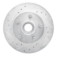 R1 Concepts R1 98-02 Ford Ranger (USA/Canada) Front Right Drilled & Slotted Silver Brake Rotor