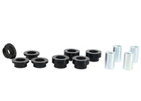 Whiteline 07+ Nissan Skylkine R35 GT-R AWD Front Camber Adj Kit-Upper C/Arm Bushes