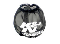 K&N Engineering K&N Universal PreCharger Round Tapered Air Filter Wrap Black 3in Base ID x 2in Top ID x 3in H