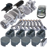 Eagle Chevy LT1 350 1Pc 3.750in Crank 5.700in I-Beam Rods -16cc 4.060in Pistons Rotating Assembly