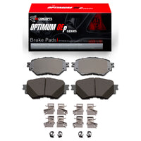 R1 Concepts R1 14-18 Mazda 3 Front Optimum OE Brake Pads & Hardware Kit