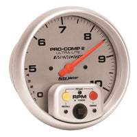 Autometer Ultra-Lite 5 inch 10K RPM In Dash Dual Range w/ Memory Tachometer