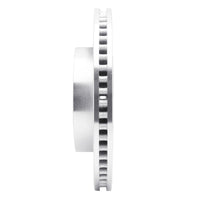 R1 Concepts R1 03-03 Dodge Durango Front Right Drilled & Slotted Silver Brake Rotor