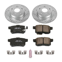 PowerStop Power Stop 11-14 Acura TSX Rear Z23 Evolution Sport Brake Kit