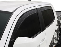 Husky Liners 07-21 Toyota Tundra DC Ventvisor Low Profile 4pc - Matte Black