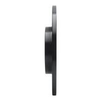 R1 Concepts R1 2014-2022 Chrysler 200 Rear Right Drilled & Slotted Black Brake Rotor