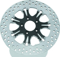 Performance Machine Disc/Carr 11.5 Heathen Rear Left - Contrast Cut Platinum