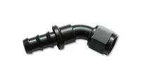 Vibrant -12AN Push-On Straight Hose End Fitting - Aluminum