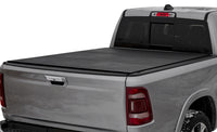 Access LOMAX 09-18 Ram 1500 / 19+ Ram Classic (w/o Rambox) 5ft 7in Trifold Bed Cover - Black Diamond