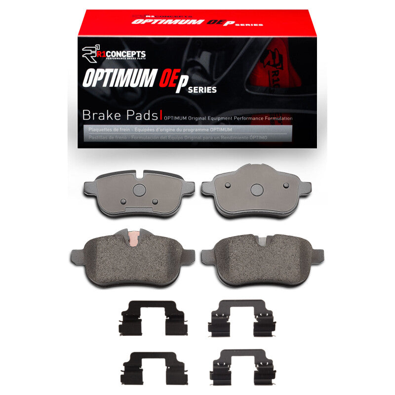 R1 Concepts R1 09-10 BMW Z4 Rear Optimum OE Pads & Hardware Kit