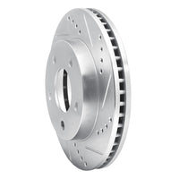 R1 Concepts R1 83-96 Buick Reatta Front Right Drilled & Slotted Silver Brake Rotor