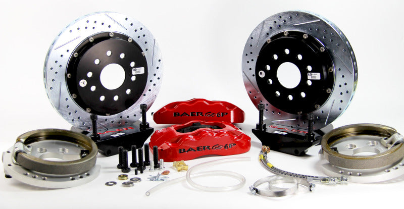 Baer Brakes 1993 Ford Mustang 14in Pro+ Rear SDZ Brake Kit - Black