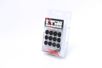 Wheel Mate Monster Lug Nut Caps - Silver 14x1.50