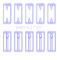 King Engine Bearings Toyota 4AGE/4AGZE 16V 1.6L Performance Main Bearing Set - Size STD
