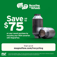 MagnaFlow Universal Catalytic Converter 2in